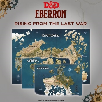DnD 5e - Eberron Rising From The Last War - Map Set